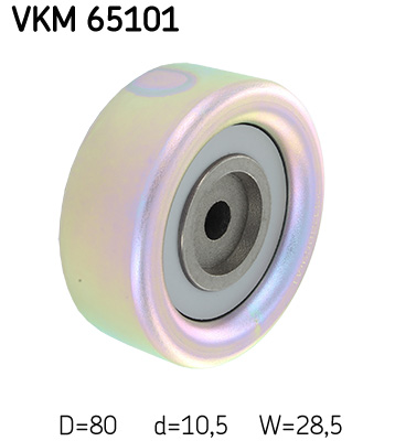 kreipiantysis skriemulys, V formos rumbuotas diržas - VKM 65101 SKF